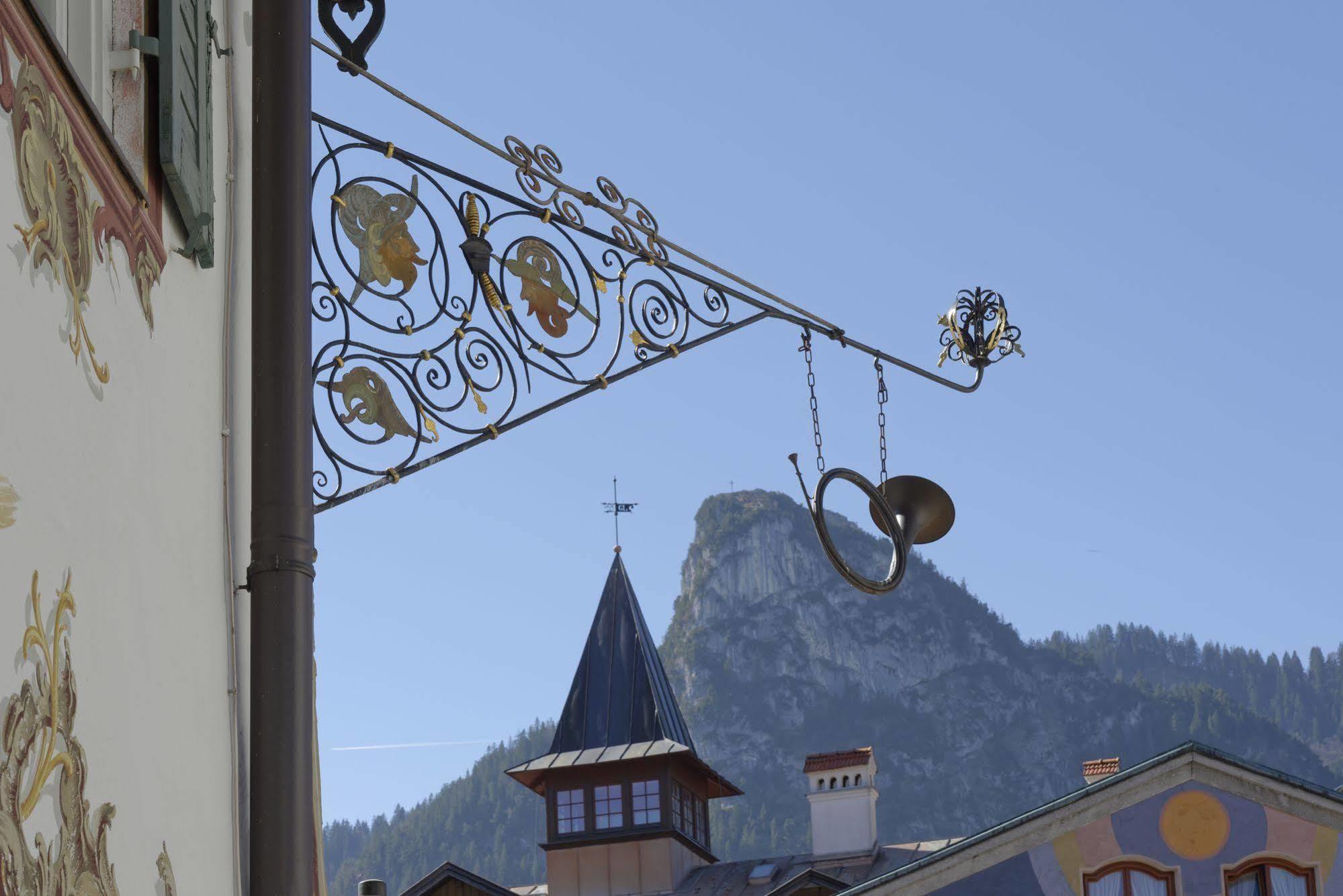 Hotel Alte Post Oberammergau Eksteriør billede